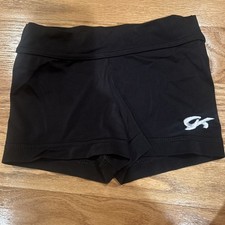 GK Gymnastics Shorts. Child Large Black.