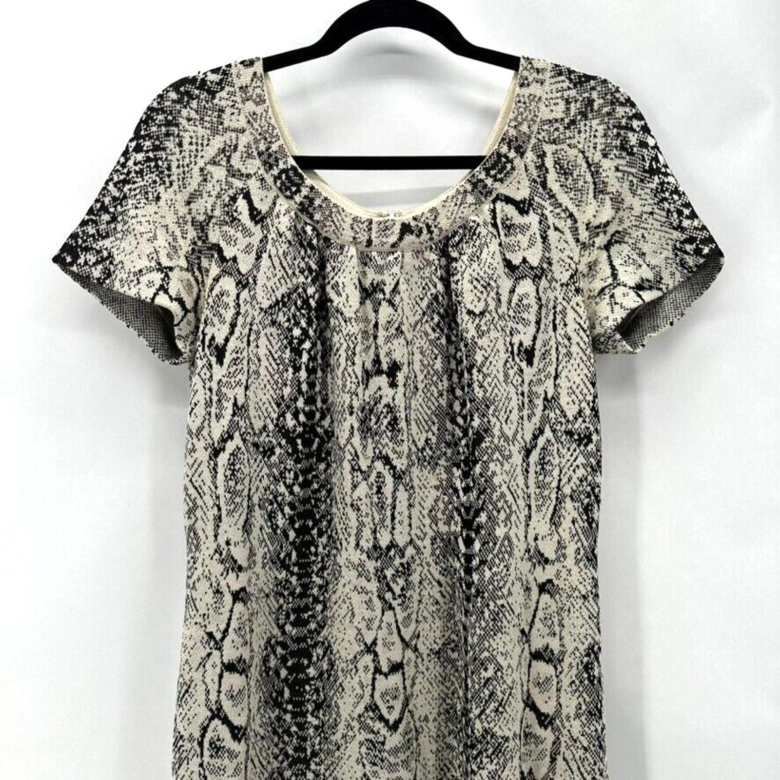 ST. JOHN COLLECTION Python Print Shift Dress Size… - image 2
