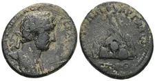 Roman Provincial Bronze Tetrassarion - Cappadocia 134/5 AD - Hadrian