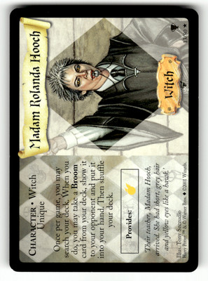 Harry Potter Madam Rolanda Hooch 2001 TCG Wizards 13/50