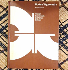 Modern Trigonometry Revised Edition HC Wooton...