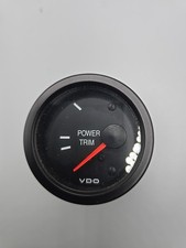 VDO Boat Power Trim Gauge 382-151 | Four Winns Vision OMC 2 Inch Black