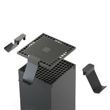 New Heat Dissipation Dustproof Cover Handle Hooks Bracket For Xbox Series X