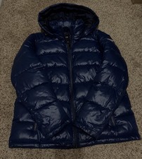 Blue Navy GUESS Puffer Jacket