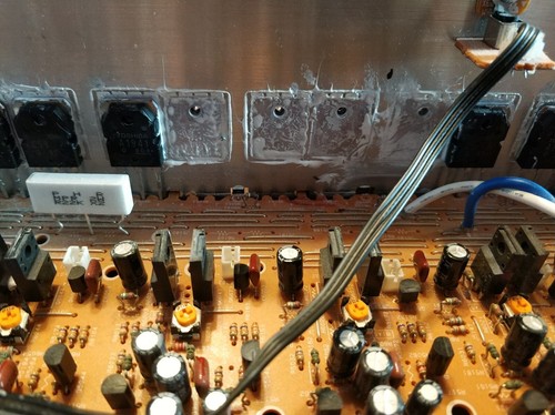 ONKYO TX-SR506 TX-SR507 PP TX-SA507Protect mode fault repair parts - Picture 2 of 8