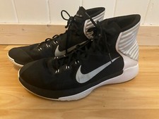 NIKE Black & White  “Prime Hype DF 2016” USA Basketball Sneakers Size US 13 Mens