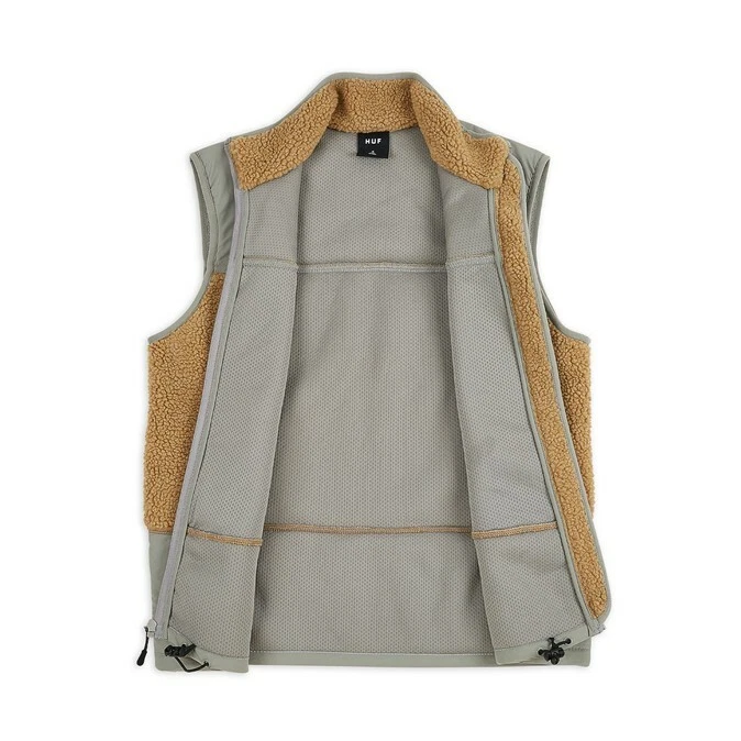 HUF ANSEL TECH Vest - JK00241 - Frost Gray - Large - NWT - LAST ONE LEFT - Image 3 of 4