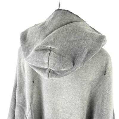 VISVIM AMPLUS SB PO CRASH DYEING SWEATER Hoodie (grey) Size L Used