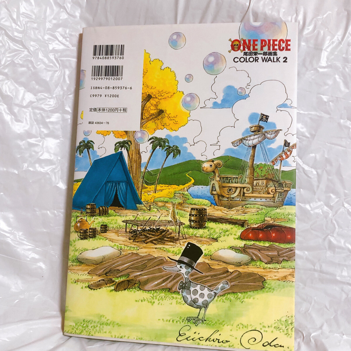 ONE PIECE Illustration Art Book COLOR WALK 1-6 Japanese