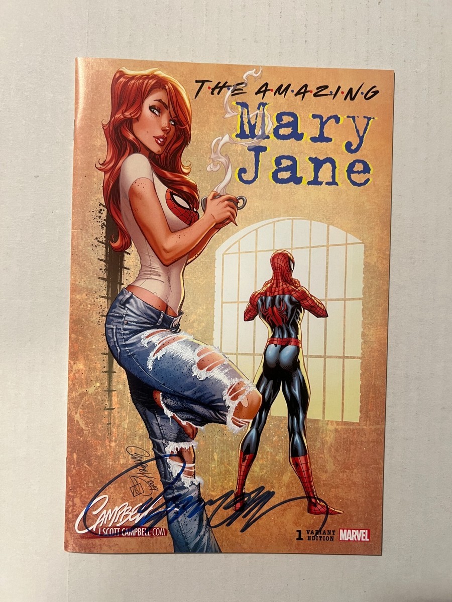THE AMAZING MARY JANE #1 NM 9.4 J. SCOTT CAMPBELL 1990S COVER B