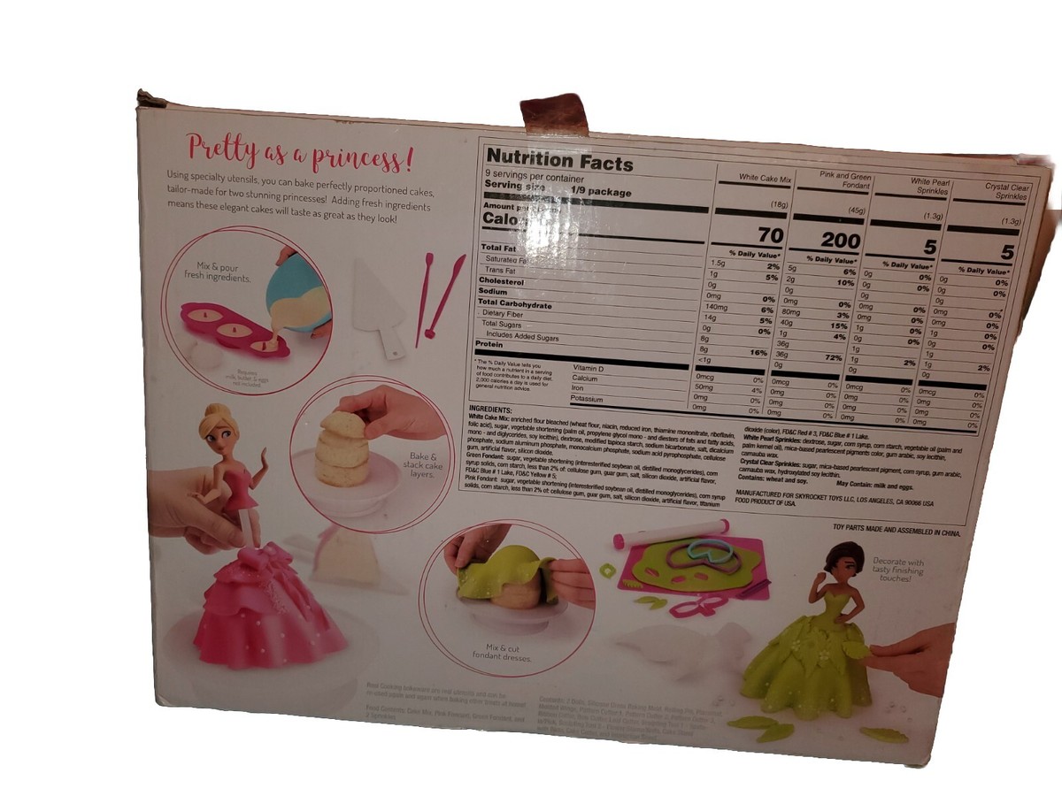 Real Cooking Princess Cakes Deluxe Baking Set With EXTRA  display picture 1
