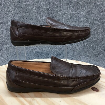 J Ferrar Loafer Mens 9.5M Brown Barton Memory Foam Slip On  display picture 1