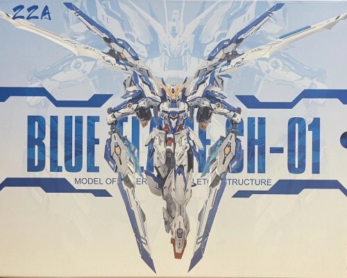 Brand New ZZA Model Blue Flame CH-01 (MG Size) Plastic Kit | eBay