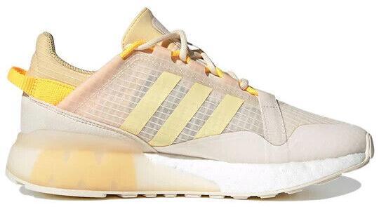 wk　0628 Size 6 - Adidas ZX 2K Boost Pure Wonder White Orange Tint W for