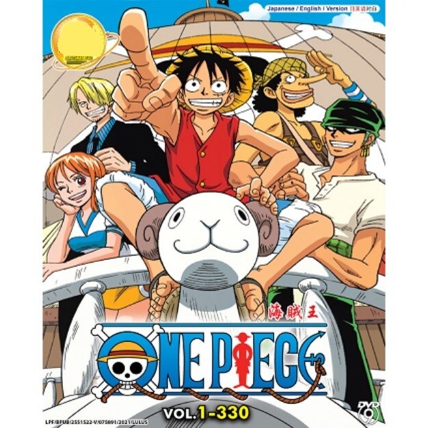 One Piece Luffy Anime Cosplay DVD English/Japan/Chinese (Eps 1
