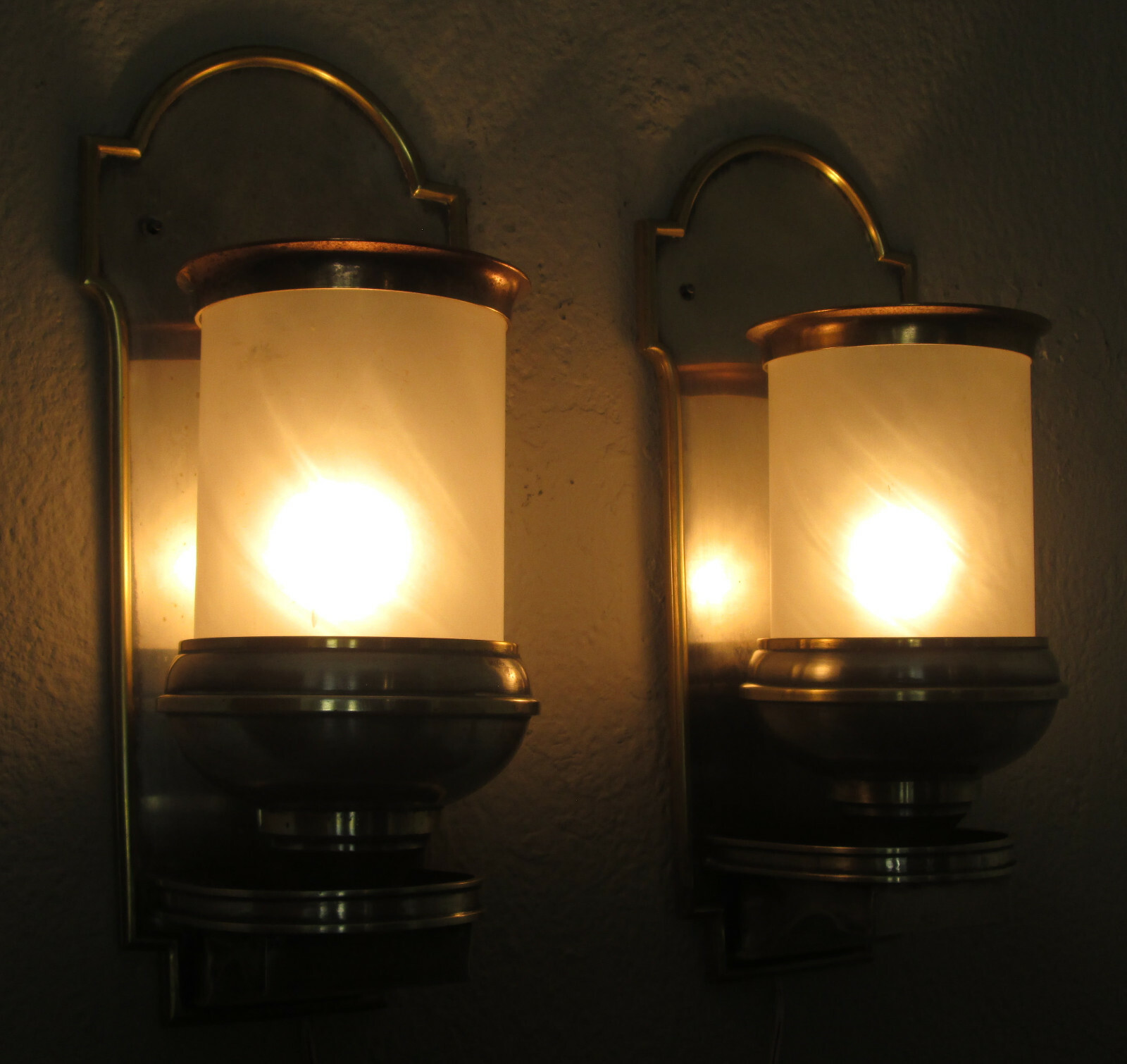 PAIR OF BEAUTIFUL FRENCH ART DECO SCONCES eBay
