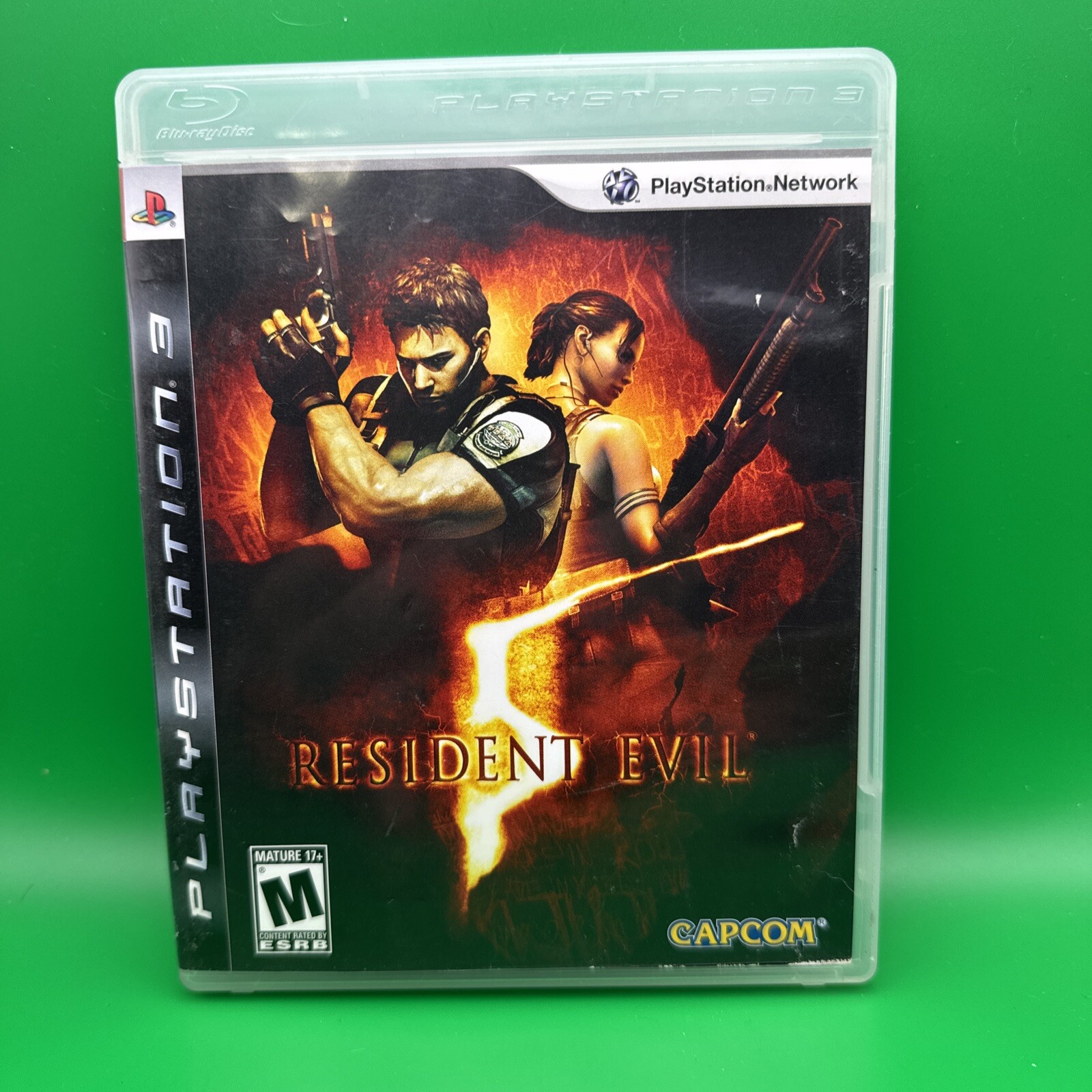 Resident Evil 5 (Sony PlayStation 3, 2009) con manual probado funcionando