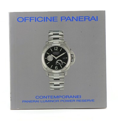 Panerai Luminor Power Reserve Handbuch Anleitung