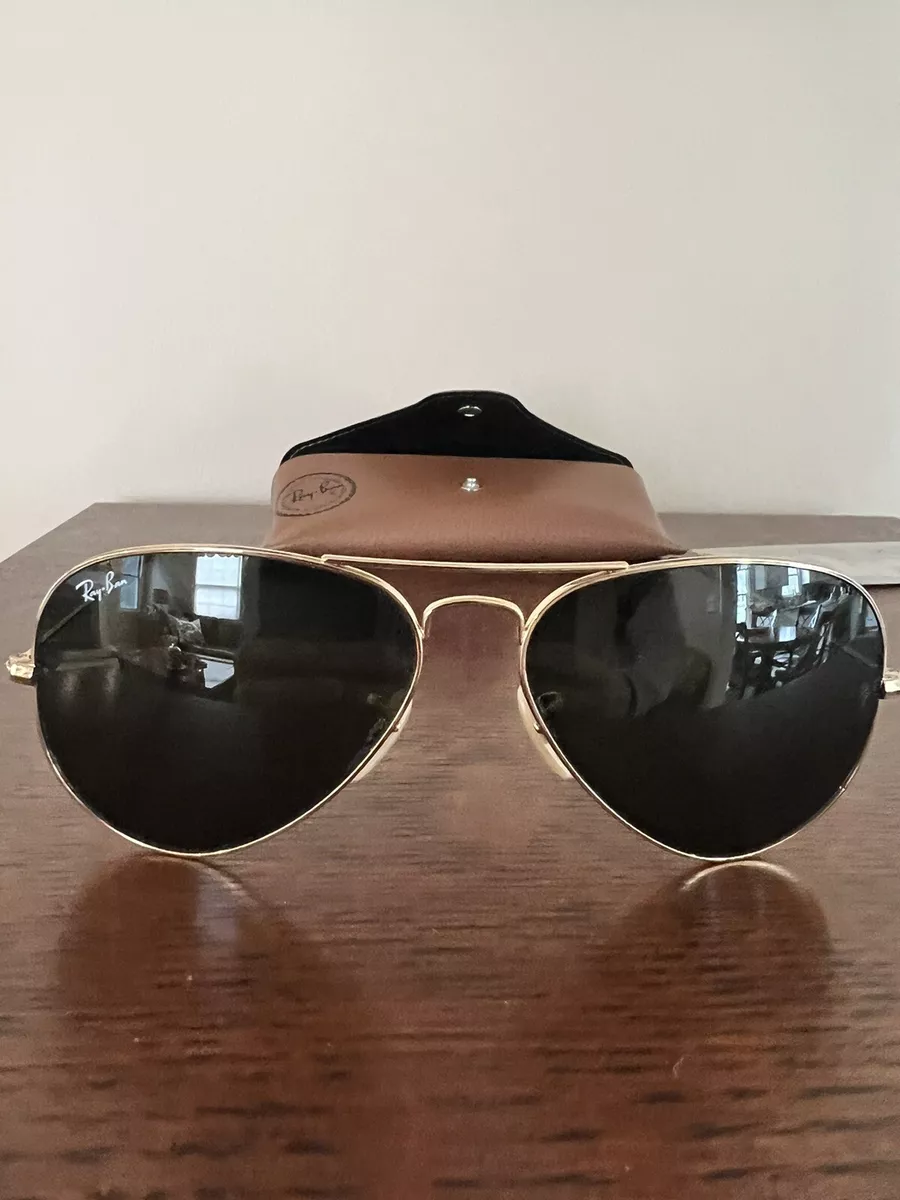 58mm top aviator sunglasses