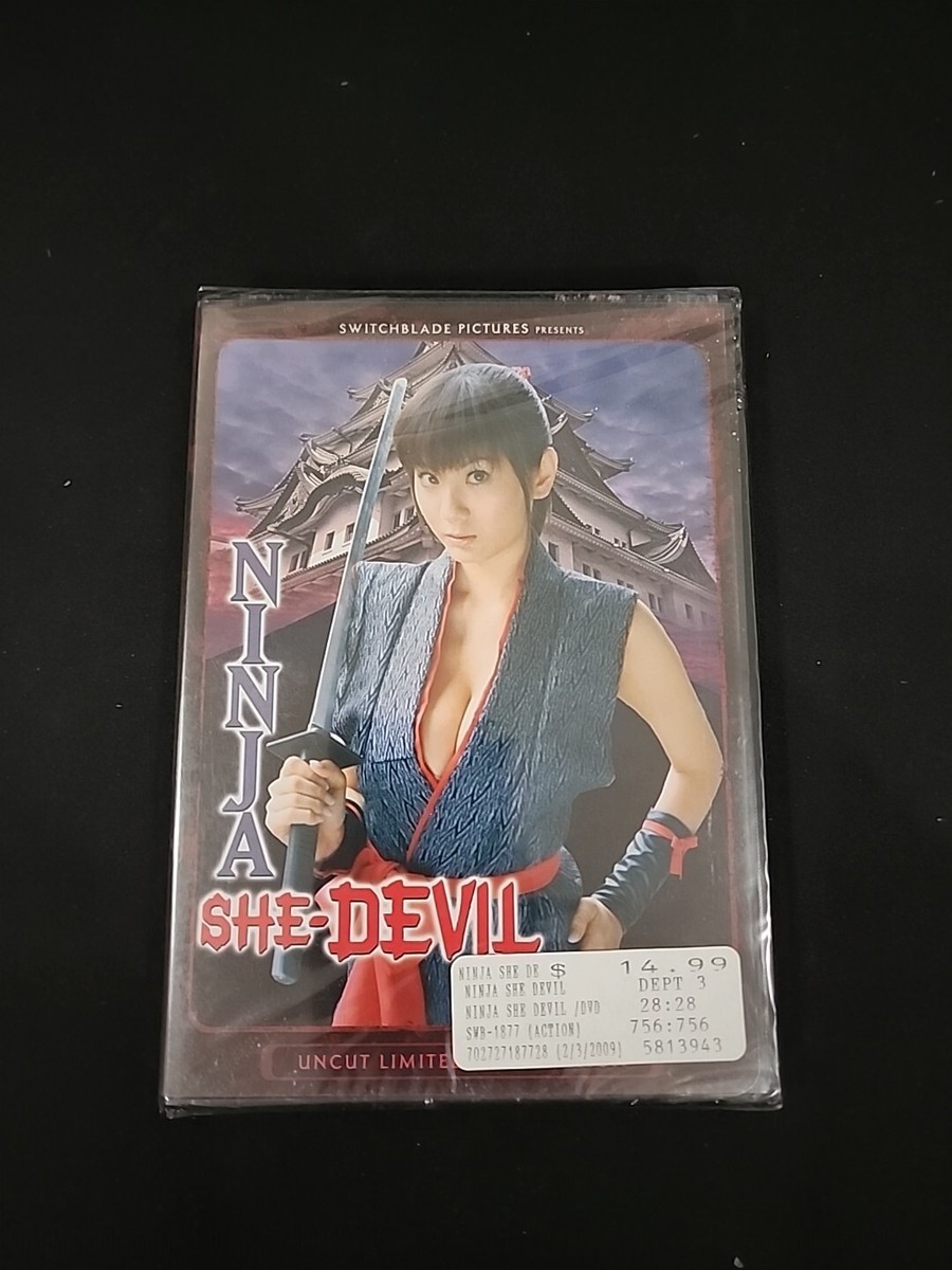Ninja She Devil (DVD, 2009) SwitchBlade Pictures UNCUT