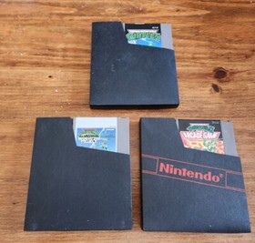Teenage Mutant Ninja Turtles I + II + III 1 2 3 Nintendo NES [TMNT  Lot]