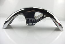 New Chrome Motorcycle Front Mudguard Custom Cruiser Brat Chopper Flat Fender