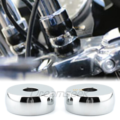 Handlebar Risers Mount Clamp Adapter for Harley Softail Breakout CVO 2013-17 CNC