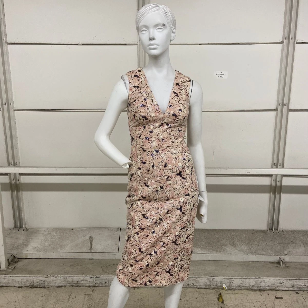 Dress the population sequin dress top