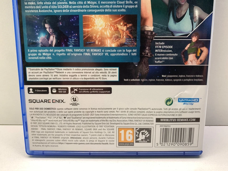 Final Fantasy VII: Remake Intergrade  (Sony PlayStation 5), foto 3 di 5