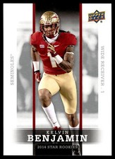 Kelvin Benjamin 2014 Upper Deck Star Rookies Box Set SP Card  #21