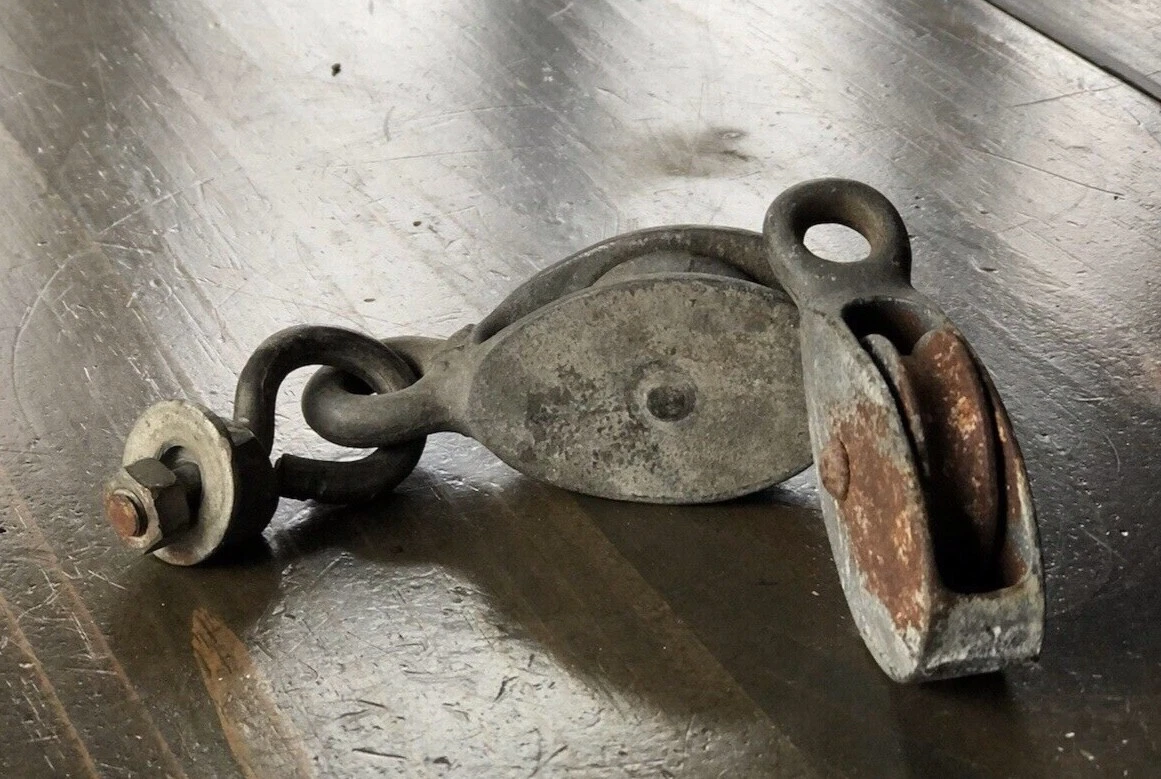 Small 2024 metal pulleys