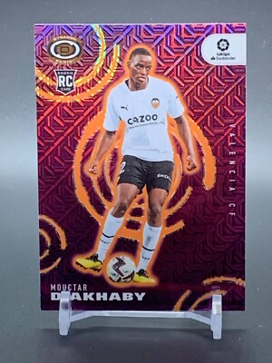 2022-23 Panini Chronicles Dynagon Purple Mojo #286 MOUCTAR DIAKHABY Valencia RC
