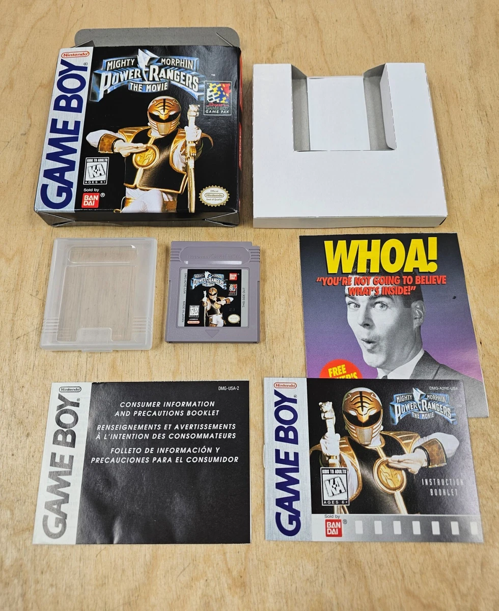 Mighty Morphin Power Rangers: The Movie Nintendo Video Games for