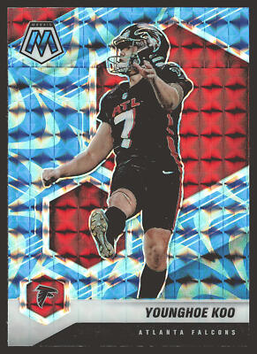 2021 Panini Mosaic #18 Younghoe Koo Prizm Reactive Blue | eBay