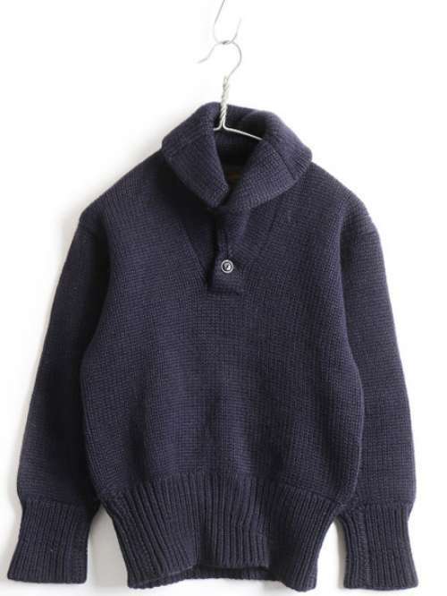 トップス 40s vintage Shawl Collar Wool Sweater il_fullxfull.6247697707_7eer.jpg