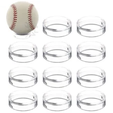OnFireGuy 12-Pack Baseball Display Stand Holder (1/2" high x 1-5/8" round)