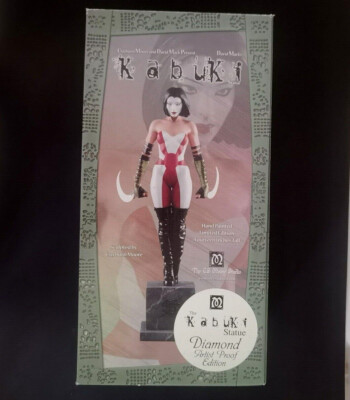 KABUKI Diamant Version Porzellan Statue 35cm CS Moore Studios Ltd 300