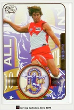 2005 Select AFL Dynasty All Australia Team Card AA21 Brett Kirk (Sydney)