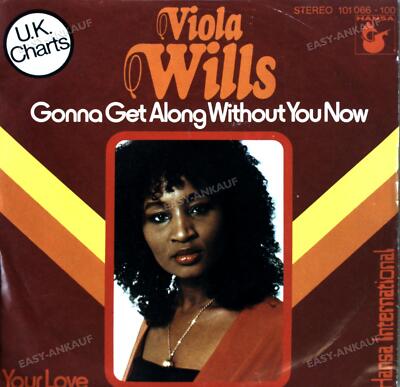 Viola Wills - Gonna Get Along Without You Now / Your Love 7in (VG/VG) .