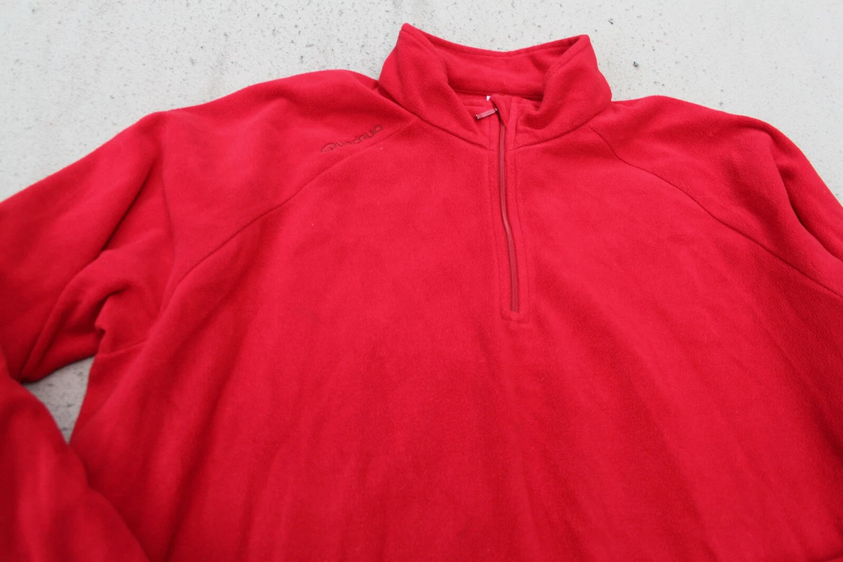 PULL GILET VESTE BLOUSON homme QUECHUA ROUGE T. XL eBay