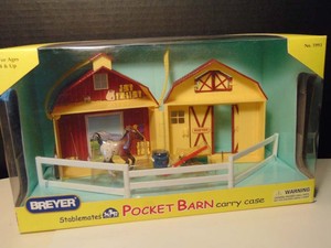 Breyer Stablemates Pocket Barn Carry Case 5993 Nib 1st Ed