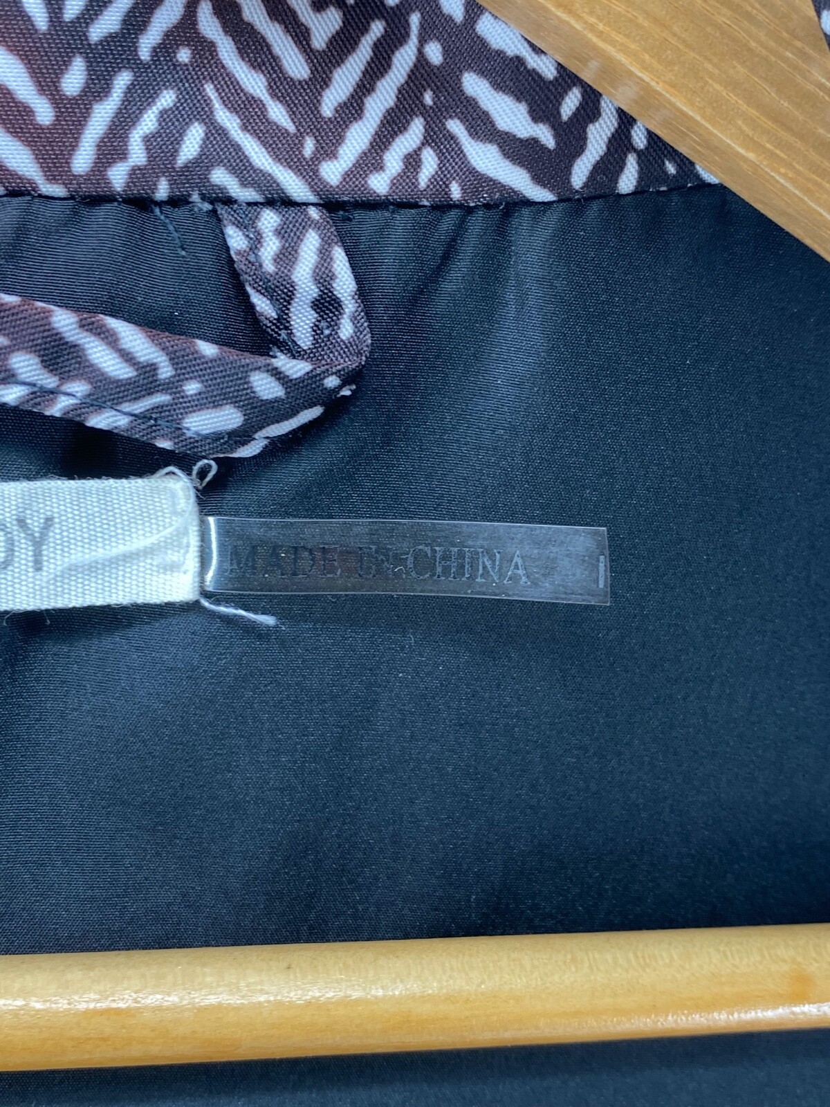 San Joy L Vest Full Zip Lined EUC (W4065-F1)