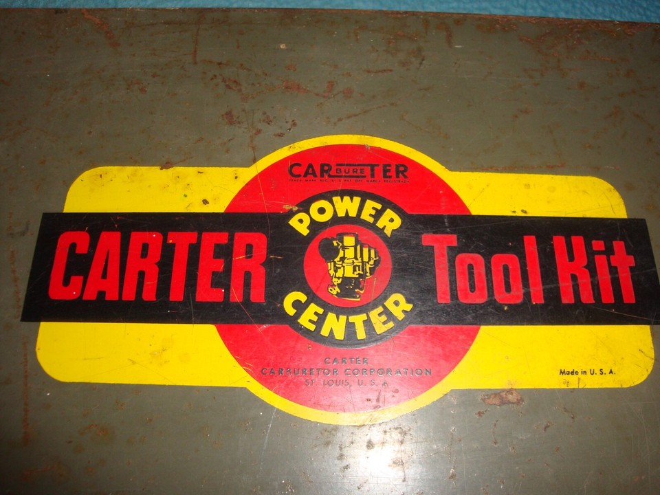 Carter Carburetor Tool Kit eBay