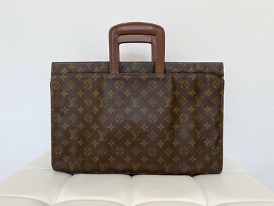 AUTH LOUIS VUITTON Briefcase 16.5