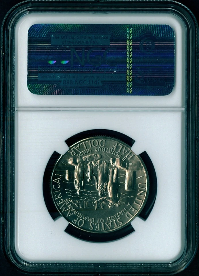 1986 D Statue of Liberty Centennial Half Dollar Coin NGC MS 70 MS70 PERFECT - Image 2 of 2