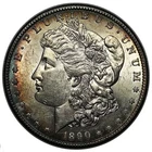 1890 Morgan Silver Dollar Silver Coin, BU++