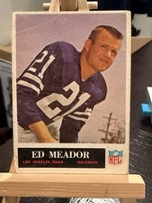 1965 Philadelphia Football #92 Ed Meador Los Angeles Rams