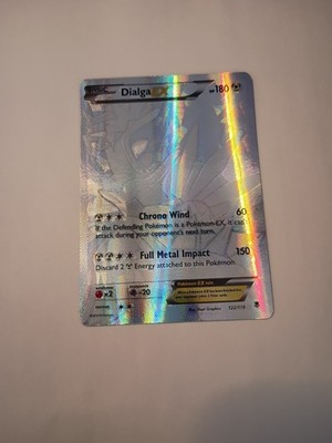 Pokmon Dialga EX Secret Rare Full Art Holo 122/119 XY Phantom Forces Card | eBay Pokmon Dialga EX Secret Rare Full Art Holo 122/119 XY Phantom Forces Card | eBay