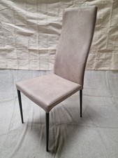 Kesterport Luxury Dining Table Chairs with Black Metal Legs