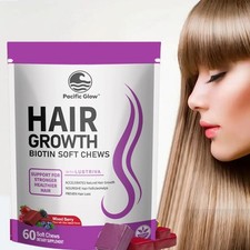 Hair Growth Accelerator Soft Chews, Hair Growth Vitamins for Women